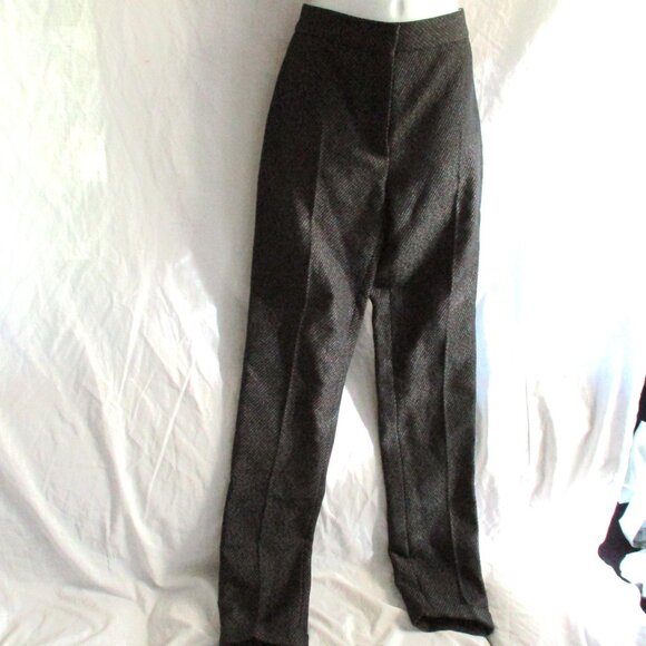 NWT NEW CHRISTIAN DIOR PARIS PANTALON ND Wool Pants Trouser 36 NOIR BLACK - Picture 5 of 8